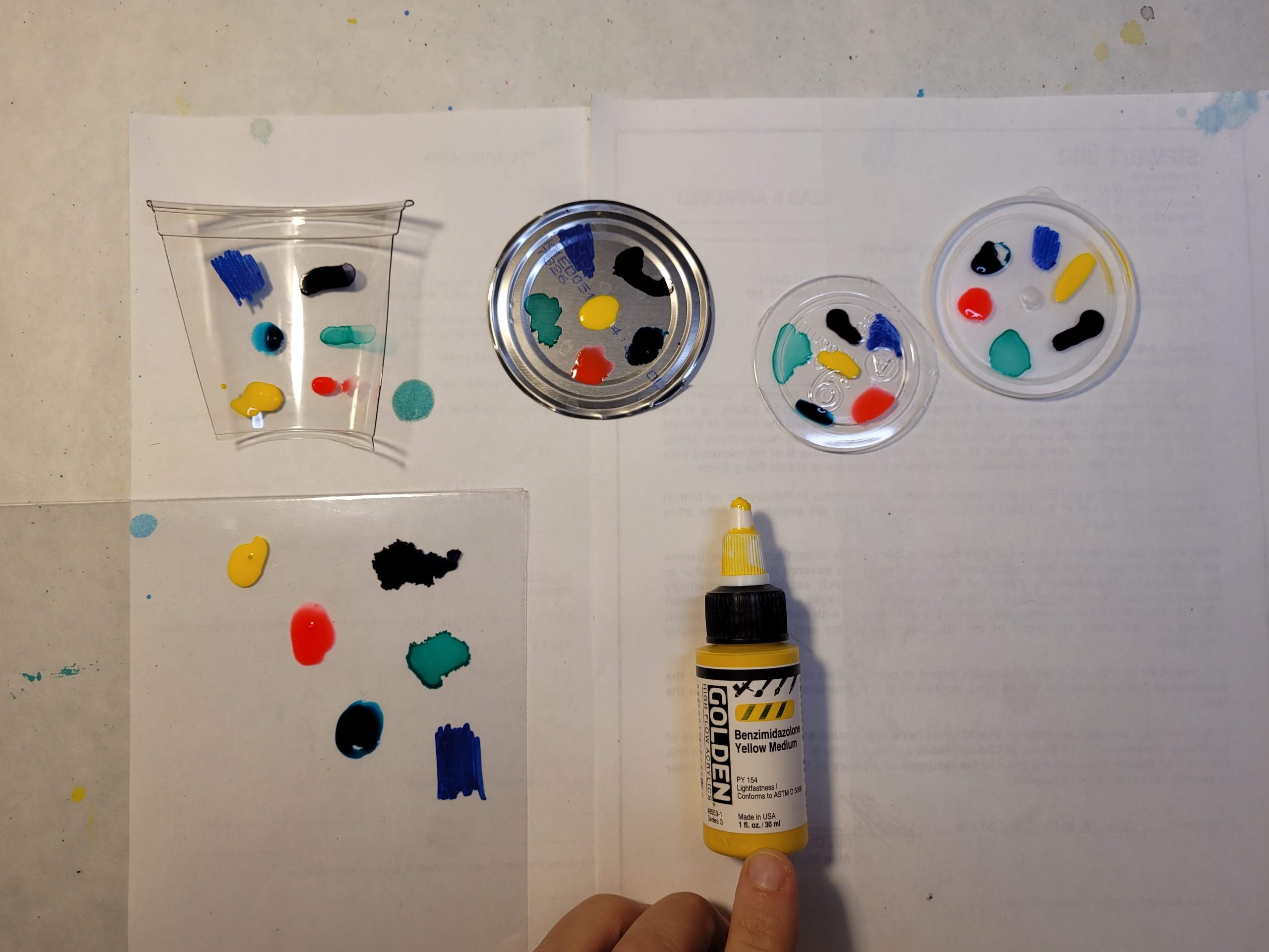 Adventures in Coloring Plastic Materials