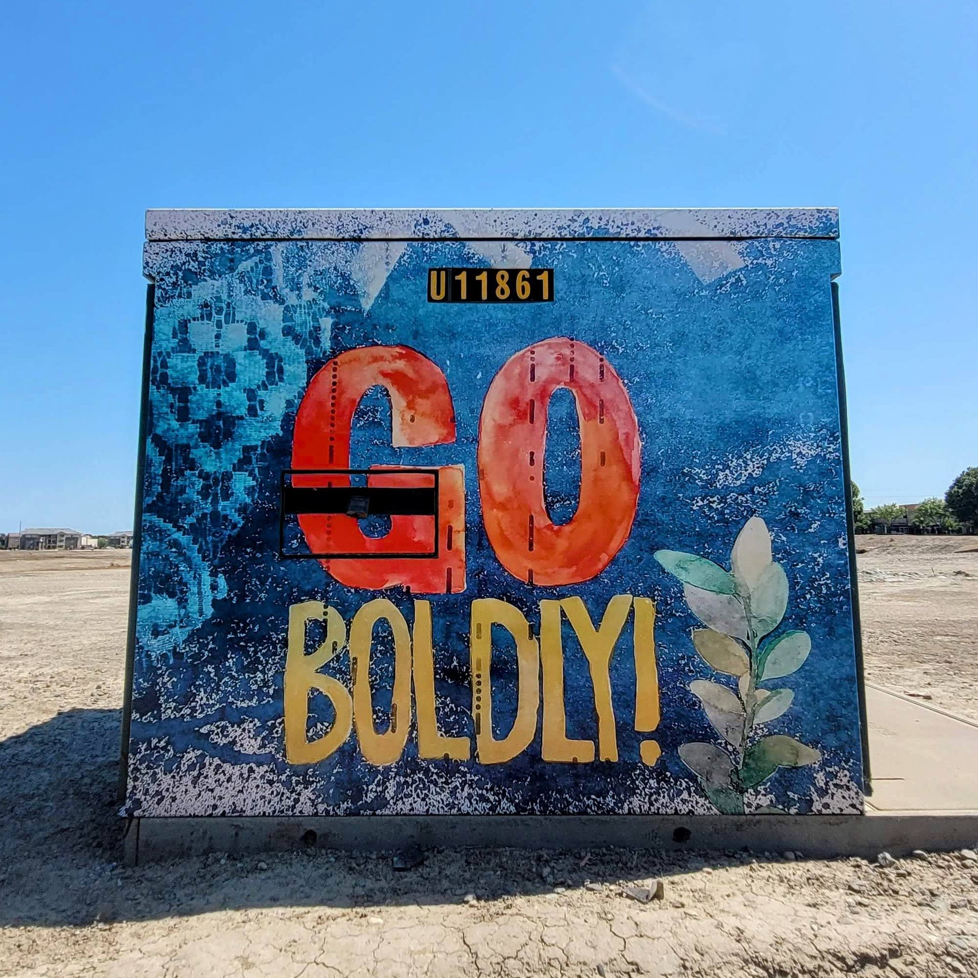 Go Boldly and Other Box Wraps